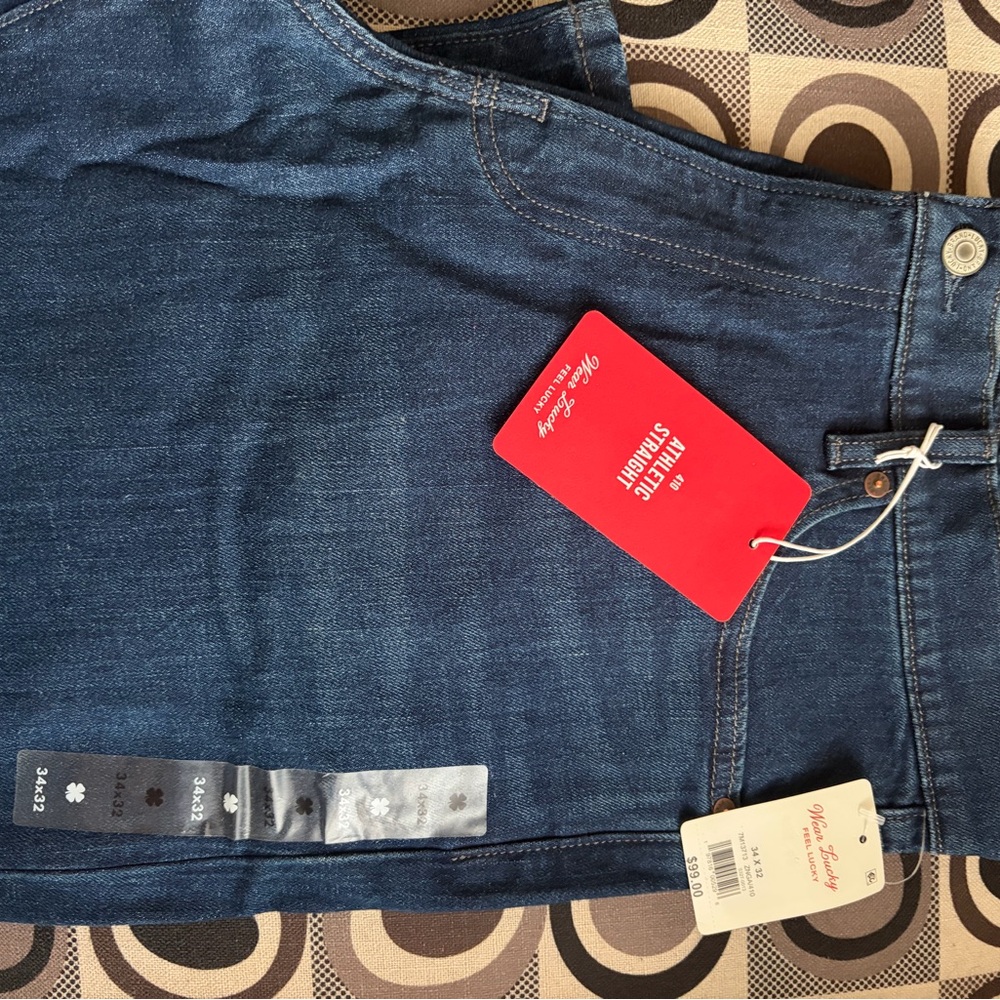 Lucky Brand Slim Straight Dark Blue Jeans
